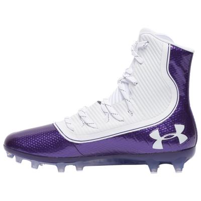 Under Armour Focicipő Férfi Highlight MC Fehér/Lila,UEQ54926